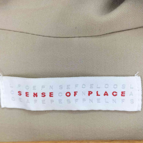 センスオブプレイス SENSE OF PLACE トレンチコート レディース FREE
